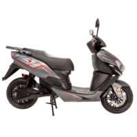 Moto eléctrica gris