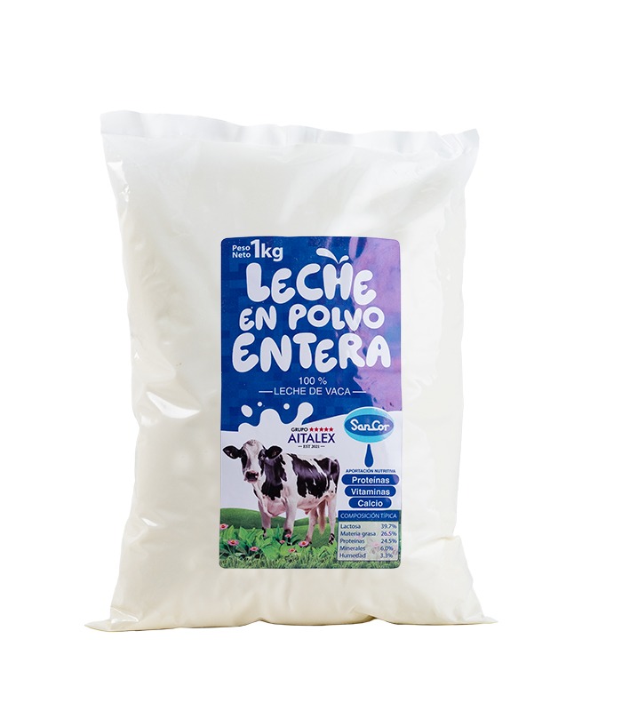 Leche en polvo para enviar a Cuba