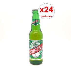 Cerveza cristal botella (24u)