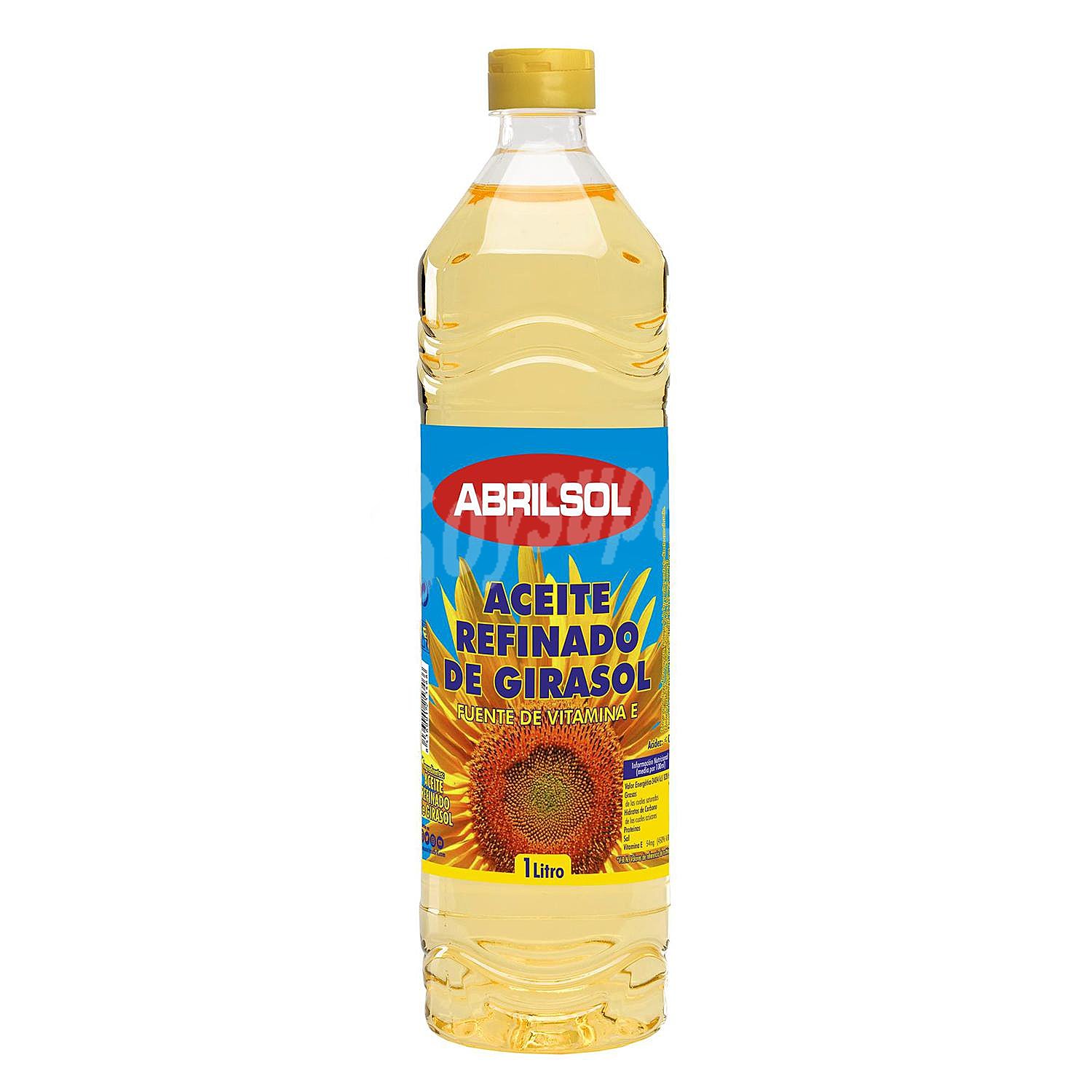 Aceite de girasol refinado Abrisol 1lt