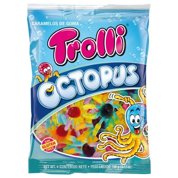 Caramelos de goma octopus (100gr) TROLLI