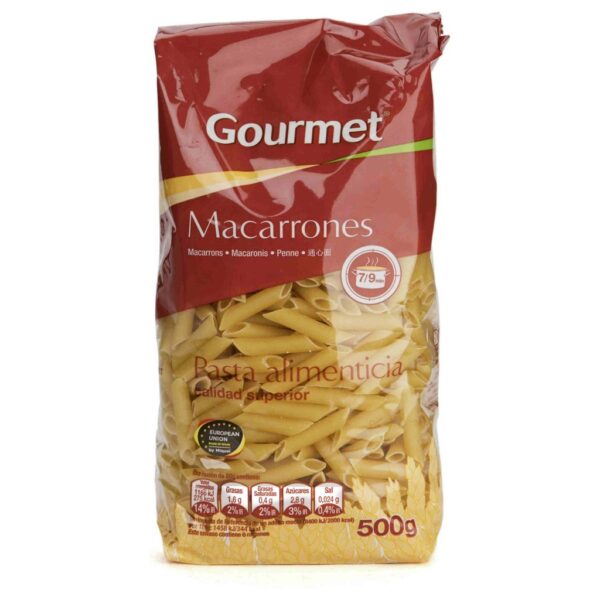 Pasta Macarrón Gourmet (500 g)