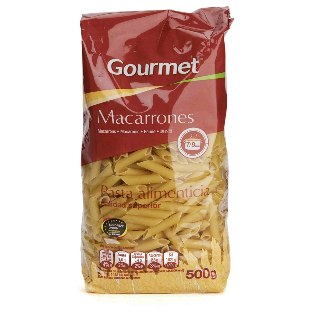 Macarrones (500gr)