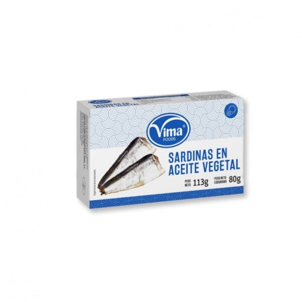 Sardina en aceite vegetal VIMA