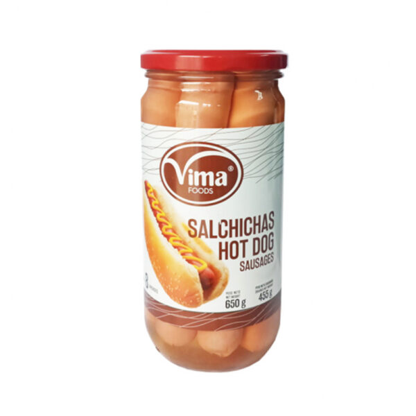 Salchicha hot dog 650 g Vima