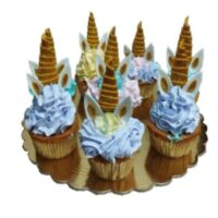 cupcakes unicornio para enviar a Cuba