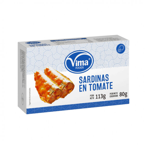 sardina en tomate 113g Vima