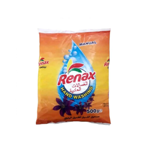 Detergente en polvo para lavar Renax 500 g