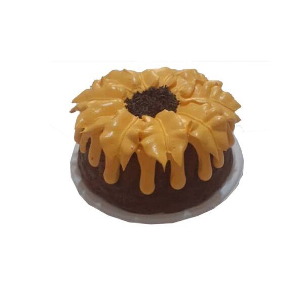 cake dulce amor en girasol para enviar a Cuba