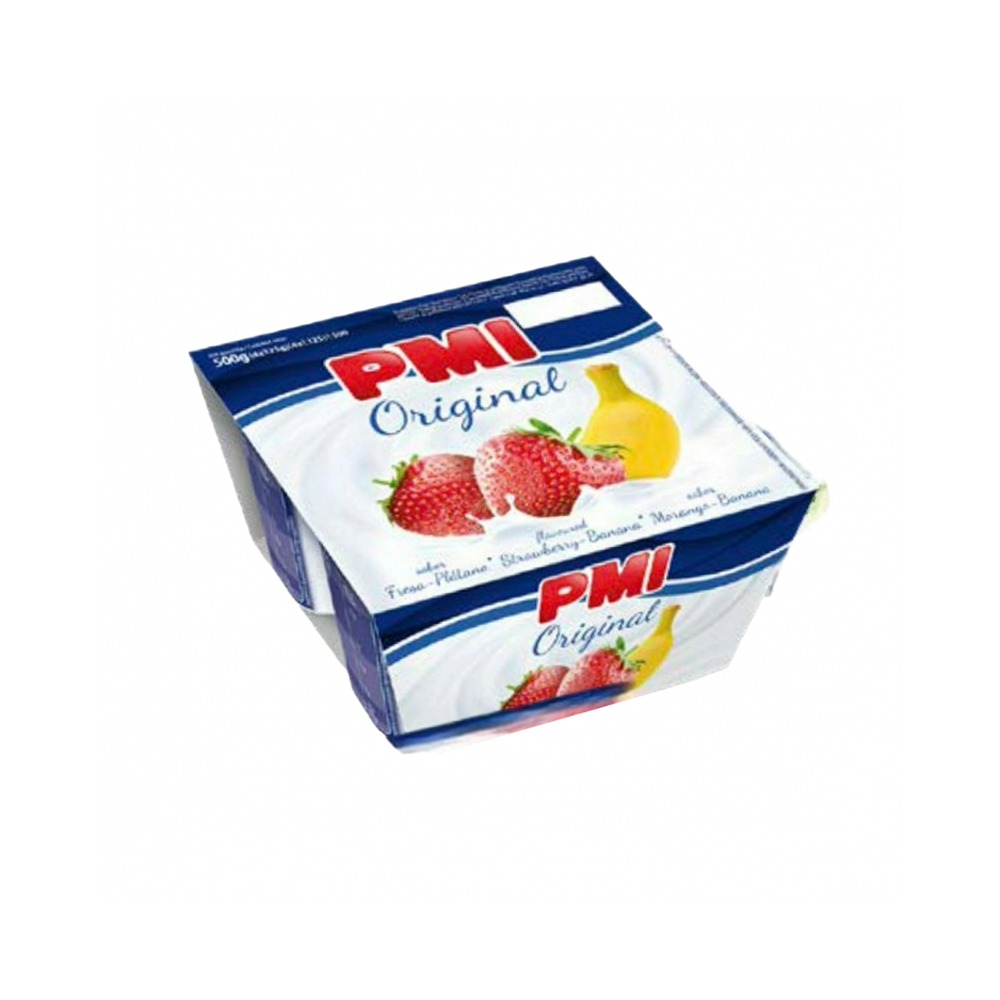 Yogurt fresa plátano (4x120g / 4.23oz)