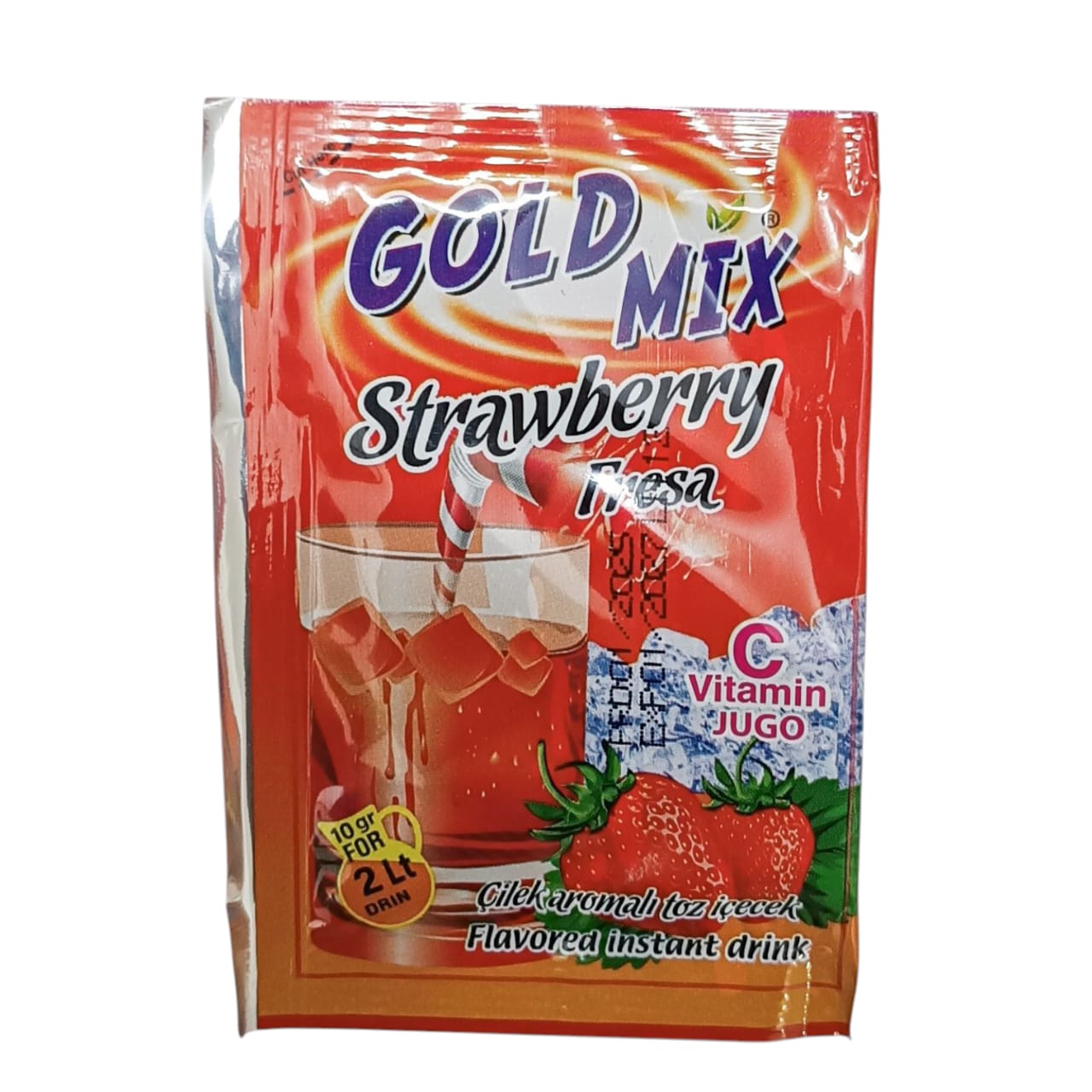 Refresco instantáneo de fresa (10g)