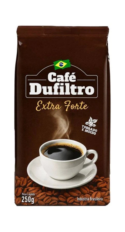 Café molido extra fuerte Dufiltro (250 g)