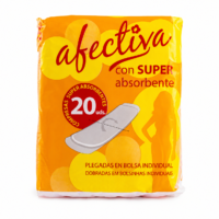 Compresa AFECTIVA SUPER ABSORBENTE 2u Wakaika Market
