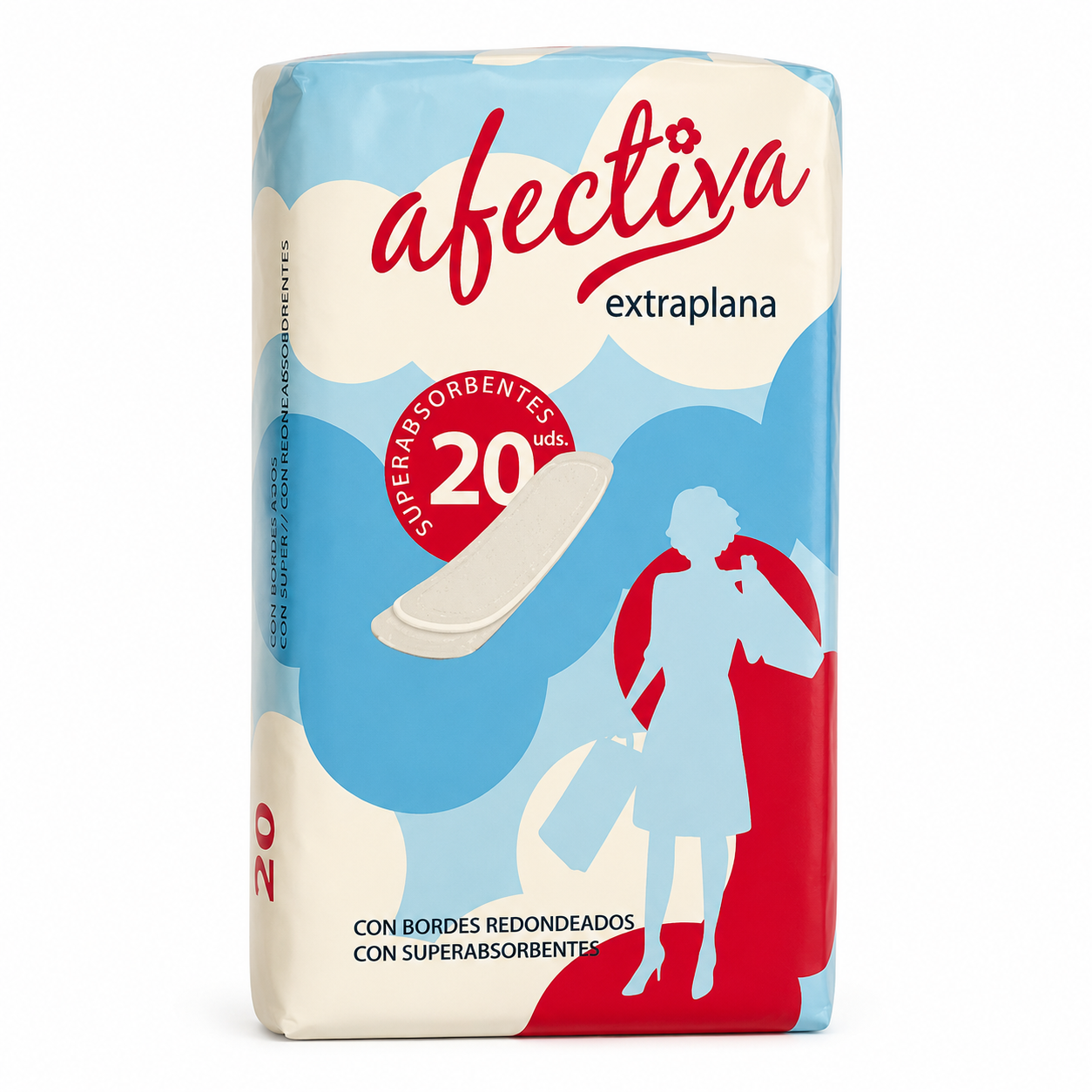 Compresas sanitarias extraplana (20u)