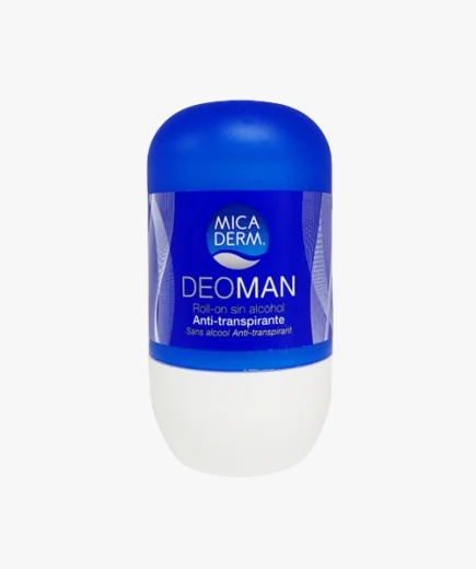 Desodorante para hombre roll on invisible Micaderm (50 ml)