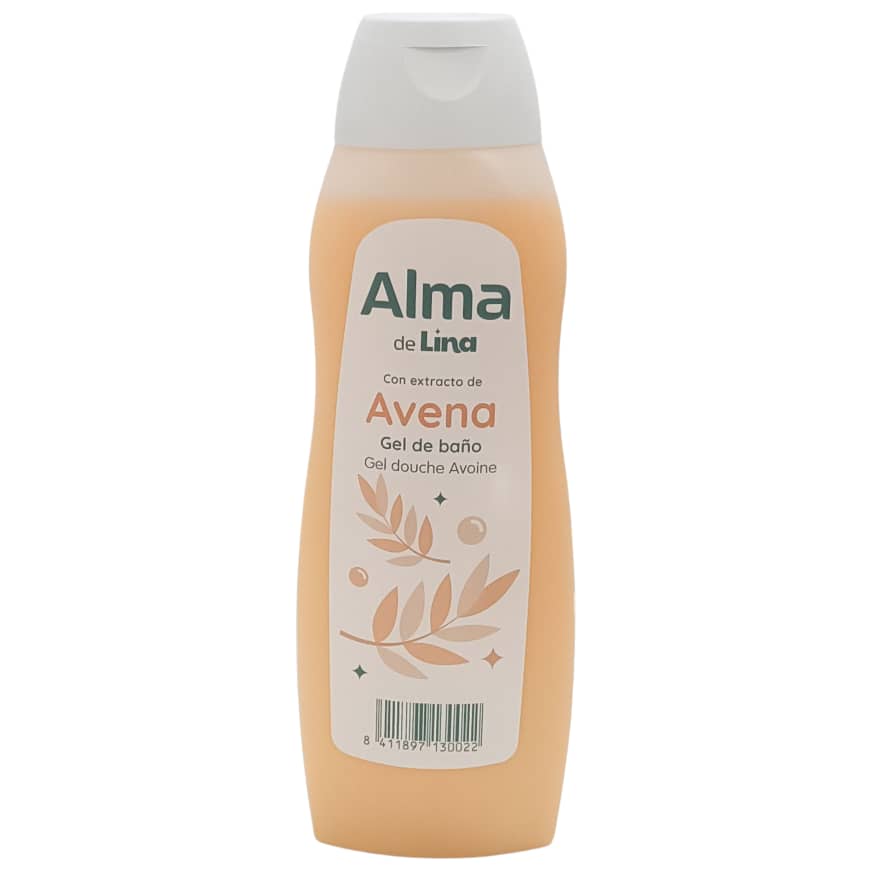 Gel de ducha con extracto de avena Alma de Lina (750 ml)