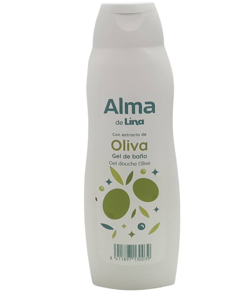 Gel de ducha con extracto de oliva Alma de Lina (750 ml)