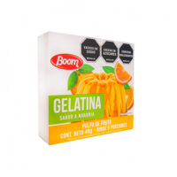 Gelatina de naranja Boom (40gr/1.4oz) Envios Cuba Wakaika Market