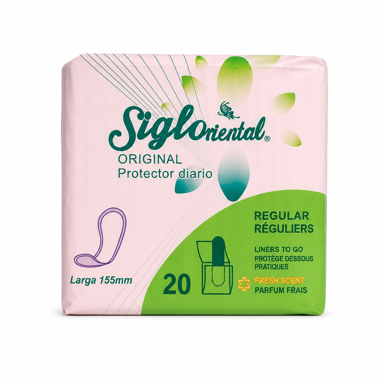 Protectores diarios Sigloriental 20 unidades