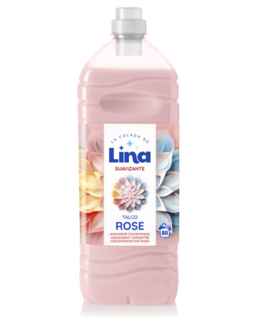 Suavizante para ropa con aroma rosa La Colada de Lina (2L)
