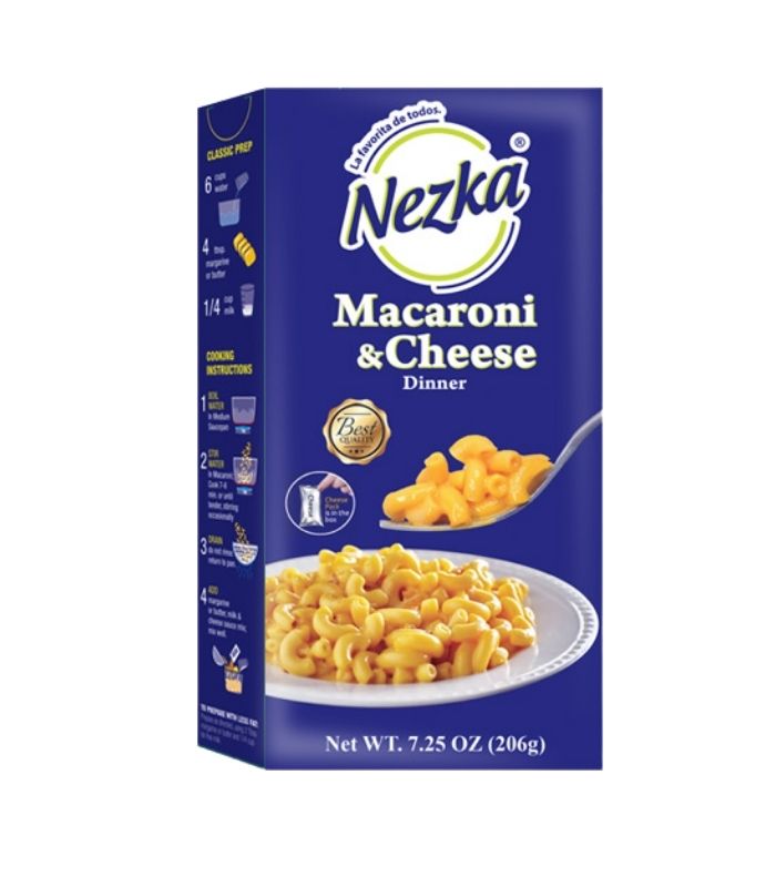 Macarrones con queso Nezca (400gr)