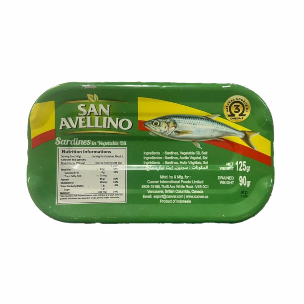 Sardinas en aceite 125gr
